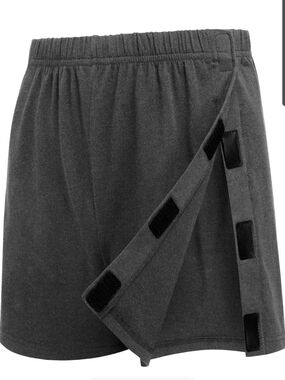 Post Hip / Knee/ Leg Surgery Velcro-Closure Shorts Unisex